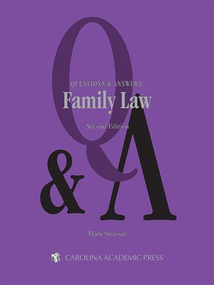 cover image of Questions & Answers: Family Law